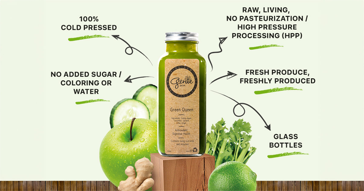 Genie Juicery Hong Kong's Original Retail Juicery